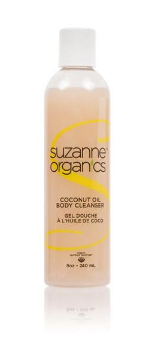 SUZANNE Organics Coconut Oil Body Cleanser (8 oz) - ADDROS.COM